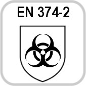 Guanti di protezione chimica- Certificazione EN 374-2